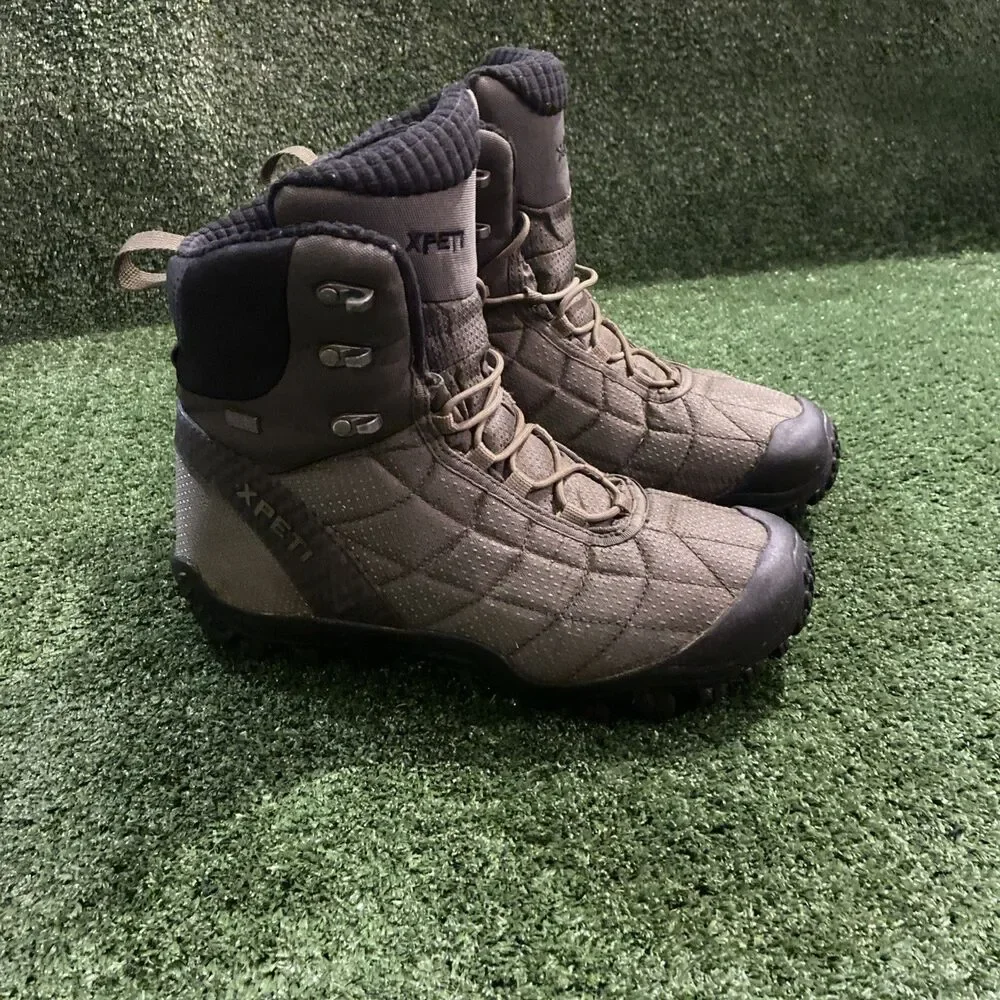 Xpeti Crest Evo Thinsulate Green Cold Weather Boots Mens 8.5
